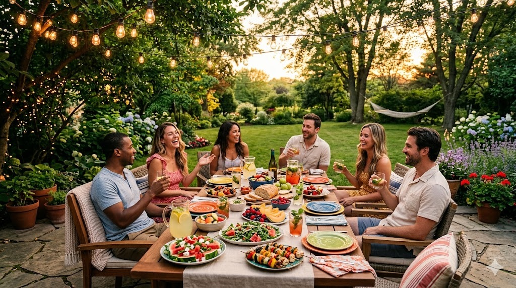 Outdoor Entertaining hero banner