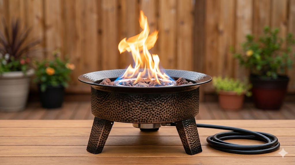 Outland Living portable propane fire bowl