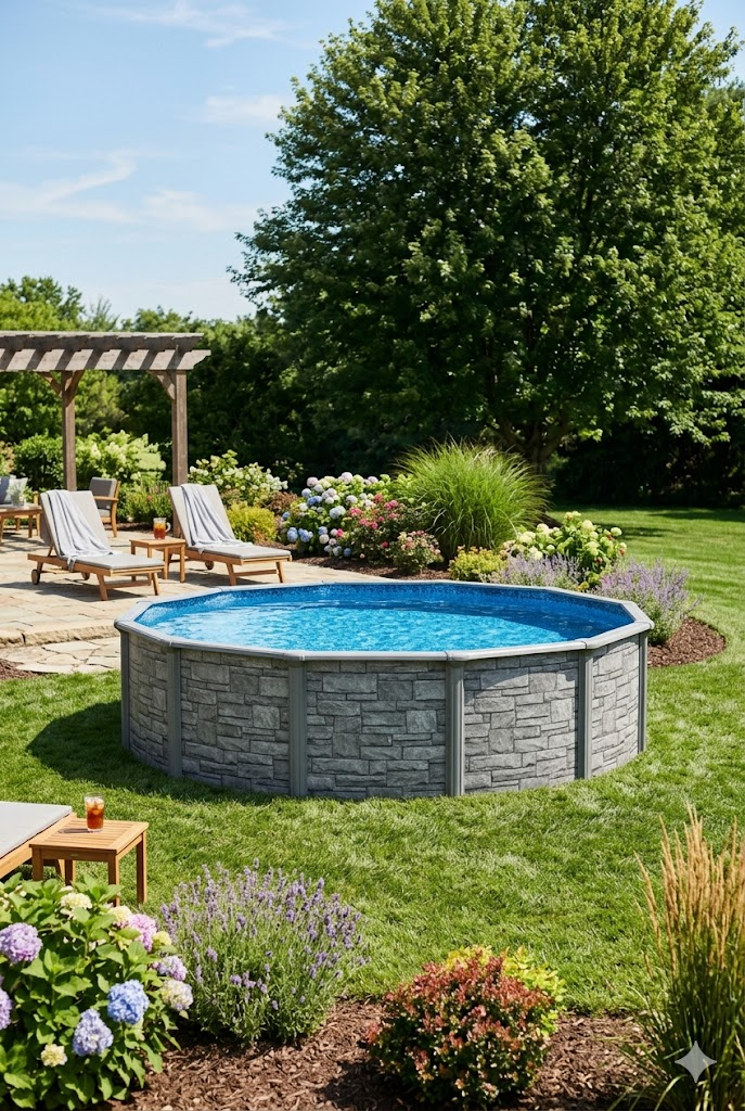 Summer Waves 18ft Elite Frame Pool