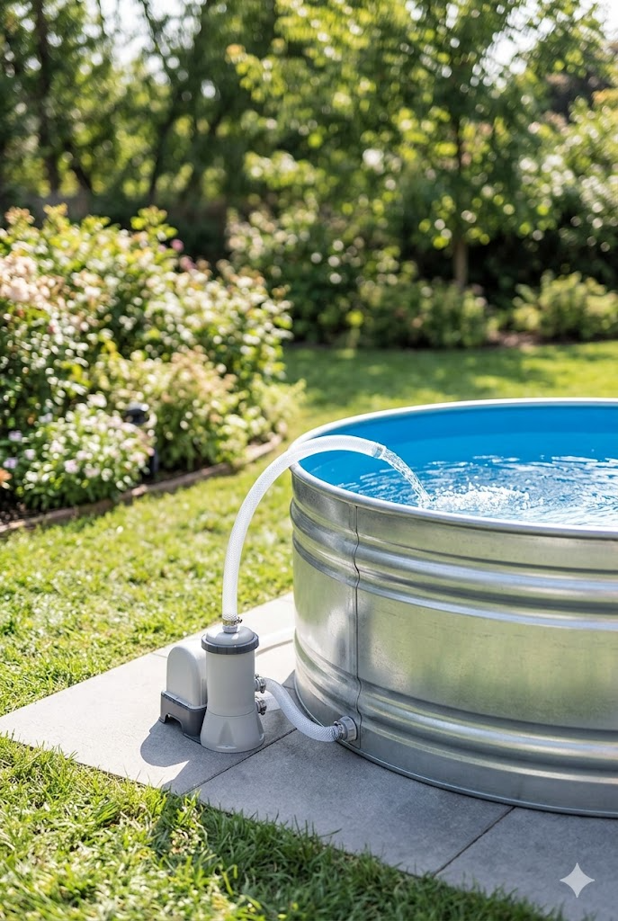 Stock Tank Pool Liner 6ft Round